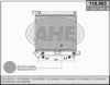 AHE 118.003 Radiator, engine cooling